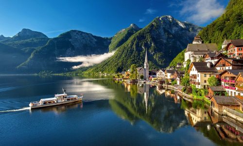 Hallstatt – klenot Alp, kde se dotýká historie stínů hor